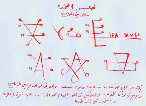 طلسم آشتی بین زن و شوهر
