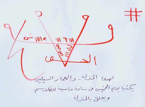 طلسم حفاظت خانه