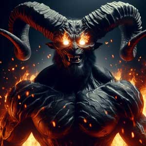 عکس جن آتشی