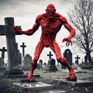 عکس جن حمله کننده یا مارد