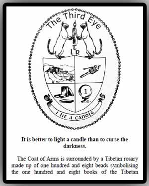 عکس کاور کتاب چشم سوم از لبسانگ رامپا  ویرایش 2021 آموزش باز کردن چشم سوم.