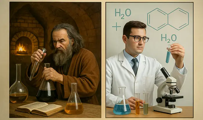 از کیمیاگری تا شیمی مدرن