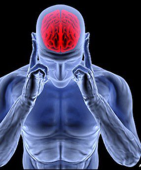 عکس از یک مرد در حال تمرکز مربوط به کتاب خود هیپنوتیزم