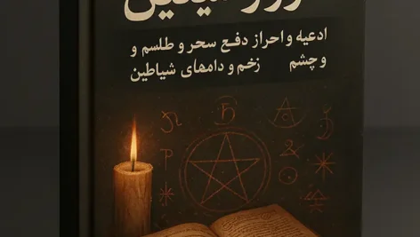 جلد طراحی شده کتاب طور و سینین