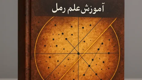 جلد کتاب مصداق الرمل