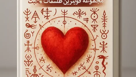 جلد کتاب کنز العشق (مجموعه برترین طلسمات محبت)